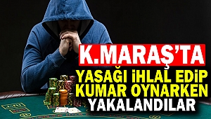 Yasağı İhlal Edip, Kumar Oynarken Yakalandılar