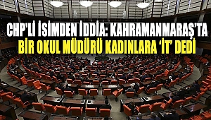 CHP'li isimden iddia: Kahramanmaraş’ta bir okul müdürü Kadınlara ‘it’ dedi