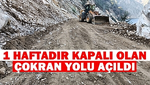 Çokran Yolu Trafiğe Açıldı