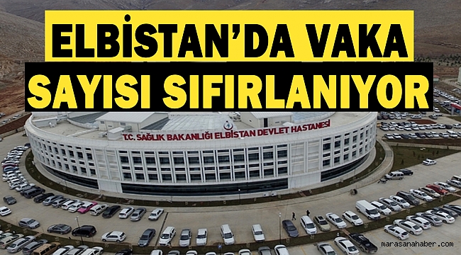 Elbistan’da Vaka sayısı sıfırlanıyor