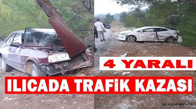 Ilıcada Trafik Kazası