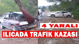 Ilıcada Trafik Kazası