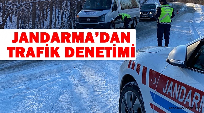 Jandarma’dan trafik denetimi