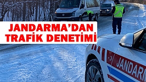 Jandarma’dan trafik denetimi
