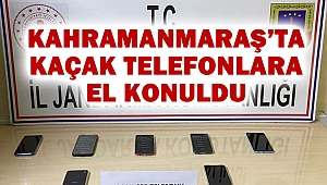 Jandarma yolcu minibüsünde kaçak telefonlara el koydu