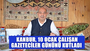 Kanbur, 10 Ocak Çalışan Gazeteciler gününü kutladı