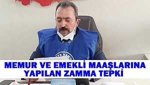 Memur ve Emekli Maaşlarına Yapılan Zamma Tepki