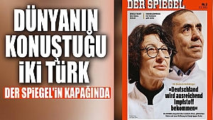 Özlem Türeci ve Uğur Şahin, Der Spiegel'in kapağında