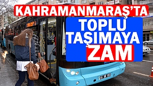 Toplu Taşımaya Zam