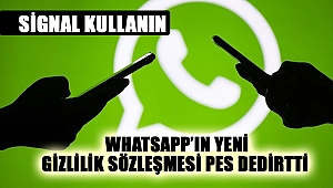 WhatsApp’ın yeni gizlilik sözleşmesi pes dedirtti