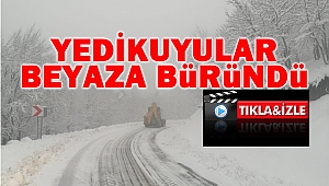 Yedikuyular Beyaza Büründü