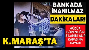 Banka müdüründen çalışanına ölümcül şaka! Eline aldığı silahı çalışanının kafasına dayadı!!