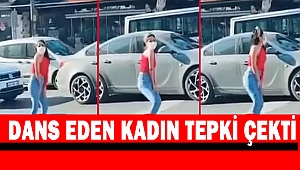 Kahramanmaraş'ta dans eden kadına tepki