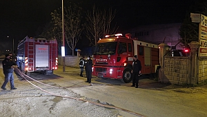 Kahramanmaraş’ta Tekstil fabrikasındaki yangın korkuttu 