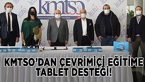 Kahramanmaraş Ticaret ve Sanayi Odası'ndan online eğitime tablet desteği