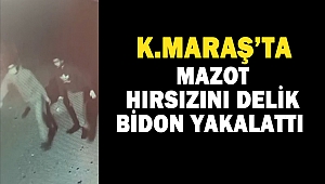 Mazot hırsızını delik bidon yakalattı