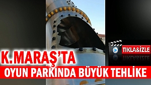 Oyun parkında tehlikeye davetiye çıkarıyor