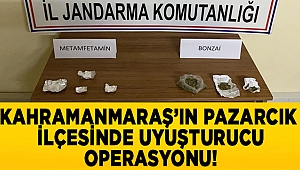 Pazarcık'ta uyuşturucu operasyonu: 5 gözaltı 