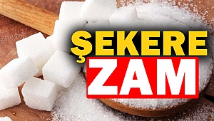 Şekere zam yapıldı