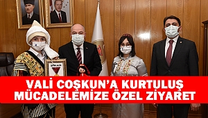 Vali Coşkun’a Kurtuluş Mücadelemize Özel Ziyaret