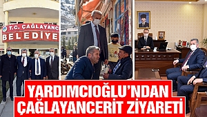 Yardımcıoğlu'ndan Çağlayancerit Ziyareti