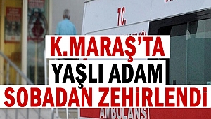 Yaşlı adam sobadan zehirlendi