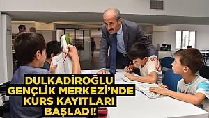 Dulkadiroğlu Gençlik Merkezinde Kurs Kayıtları Başladı