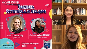 Eğitimci Yazar Dr. Eriş, Çocukta Özyeterlilik Gelişimini Anlattı