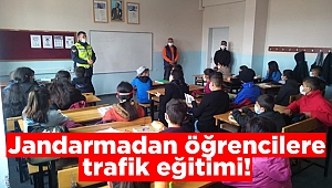 Jandarma’dan öğrencilere trafik semineri 