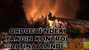 Kahramanmaraş Orduevi’nde yangın kontrol altına alındı 