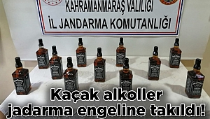 Kahramanmaraş’ta kaçak alkol ele geçirildi 