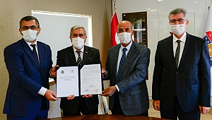 KSÜ ile Tarım ve Orman Müdürlüğü ve Doğu Akdeniz Geçit Kuşağı Tarımsal Araştırma Enstitüsü Arasında İşbirliği Protokolü İmzalandı