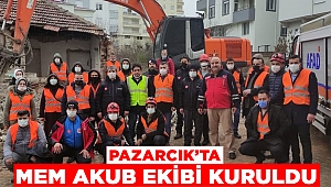 Pazarcık’ta ‘AFET ve Acil’ durumlara karşı MEM AKUB ekibi kuruldu