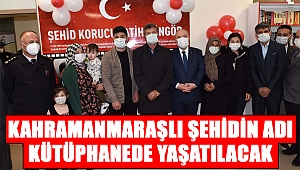 Şehit Fatih Güngör’ün Adı Kütüphanede Yaşatılacak