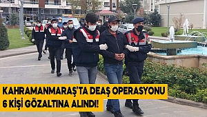 DEAŞ’ın bombacısı Kahramanmaraş’ta yakalandı 