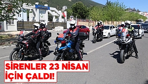 Kahramanmaraş’ta sirenler 23 Nisan için çaldı 