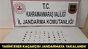 Tarihi eserleri satmak için müşteri ararken jandarmaya yakalandı 