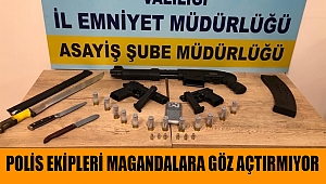 Kahramanmaraş polisi kısıtlamada magandalara göz açtırmıyor 