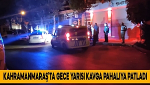 Kahramanmaraş'ta gece yarısı kavga pahalıya patladı 