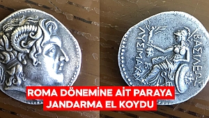 Roma dönemine ait paraya jandarma el koydu 