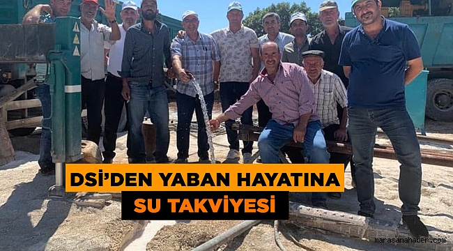 DSİ’den yaban hayatına su takviyesi