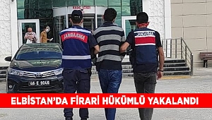 Elbistan’da firari hükümlü yakalandı 