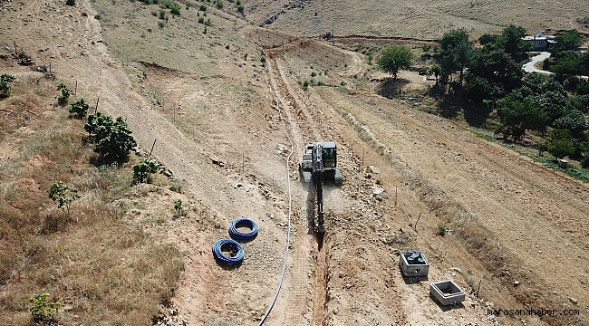 Selimiye Mahallesinde Yeni Yerleşimlerin İçme Suyu Hatları Yapılıyor