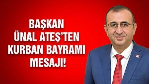 Başkan Ünal Ateş’ten Kurban Bayramı Mesajı!