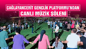 Çağlayancerit Gençlik Platformu’ndan Canlı Müzik Şöleni
