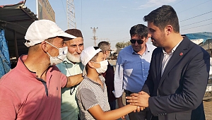 Saadet Partisi İl Başkanı Av. Ahmet ZOR Hayvan Pazarını Ziyaret Etti