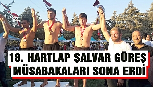 18. Hartlap Şalvar Güreş Müsabakaları Sona Erdi