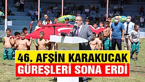 46. Afşin Karakucak Güreşleri Sona Erdi