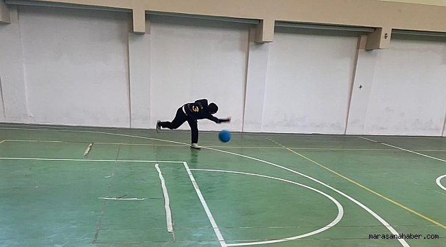 Kahramanmaraş’ta görme engelliler takımı lige hazırlanıyor
