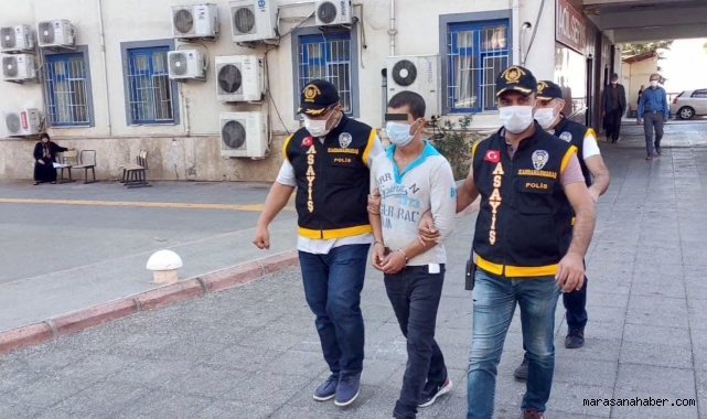 17 Yıl Hapis Cezası ile Aranan Şahıs Kahramanmaraş'ta Yakalandı